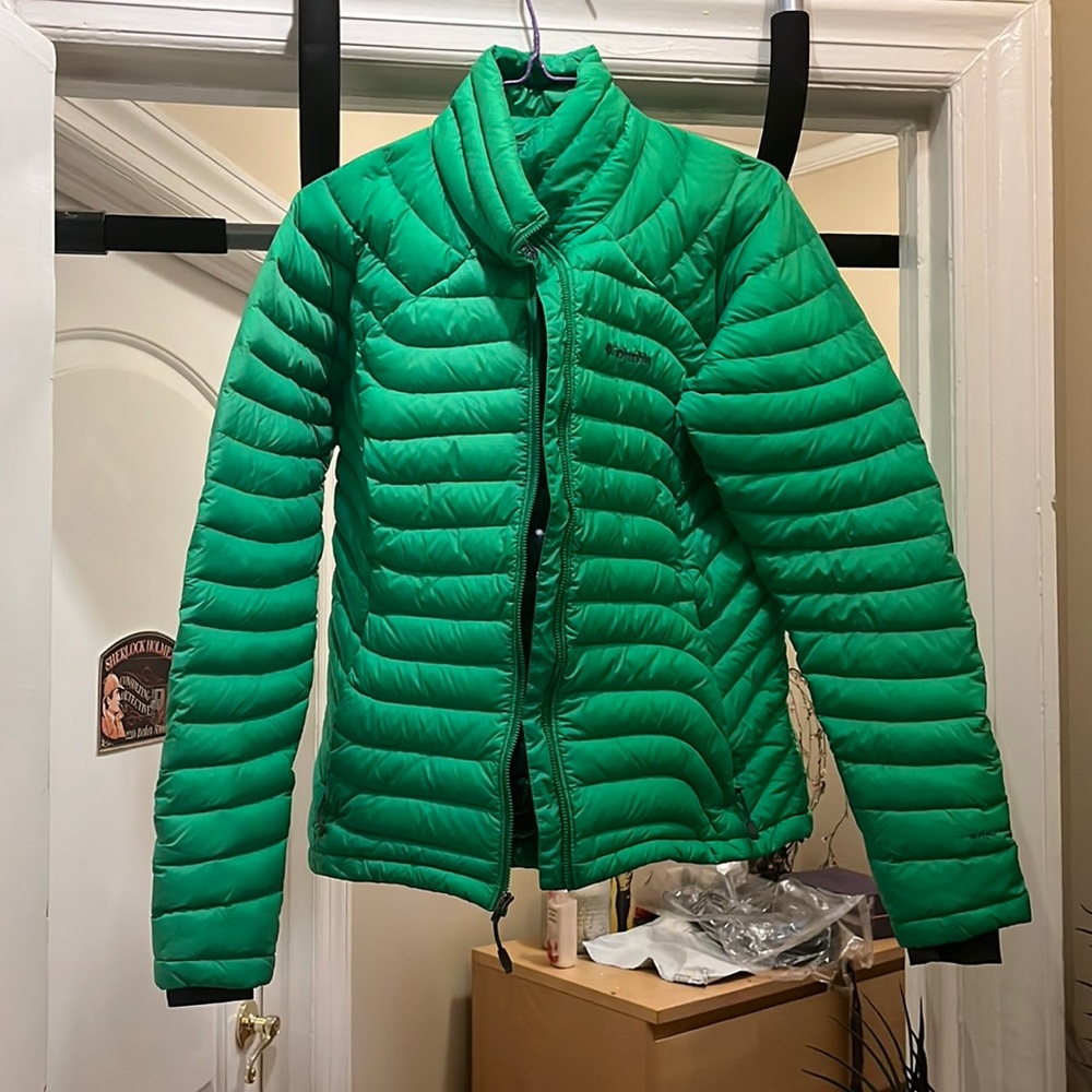 GREEN COLUMBIA JACKET